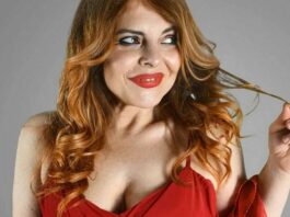 La modella curvy Mascia Carfagna Sposa in Affari su Real Time