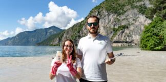 Goletta dei Laghi in Lombardia sul lago d’Iseo. Cinque punti su sei risultano fortemente inquinati, nel 2023 gli stessi punti erano a norma