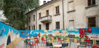 Murales antismog in Cascina Cuccagna a cura di Shiseido