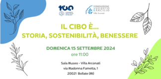 Il cibo è… storia, sostenibilità, benessere
