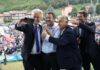 Salvini a Pontida celebra l’Internazionale Sovranista