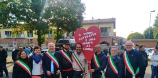 Tangenziale Vigevano-Malpensa, la manifestazione di protesta