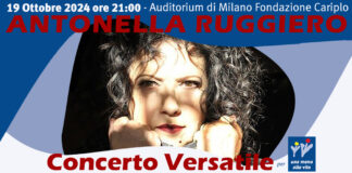 Antonella Ruggiero per le cure palliative
