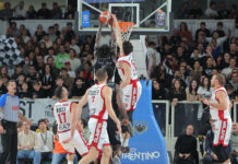 Olimpia, crollo a Trento