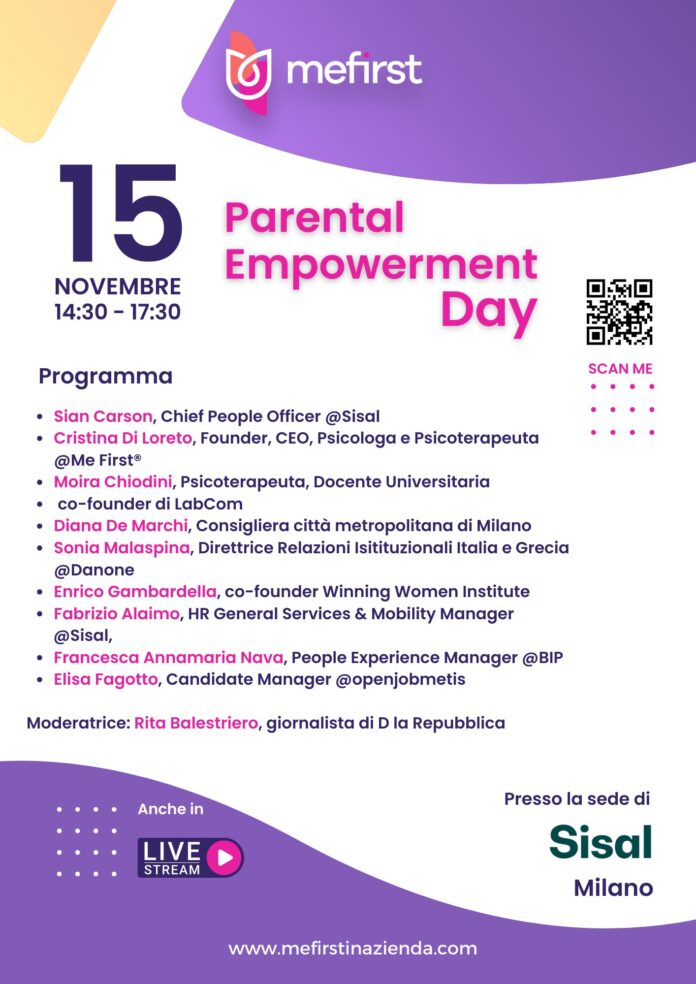 Programma evento Parental Empowerment Day