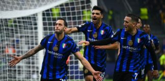 Champions, Inter di rigore