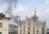 Incendio in Corso Vittorio Emanuele