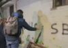 Corvetto, Lega copre scritte contro Polizia