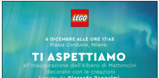 Percassi e Lego al Natale dgli Alberi