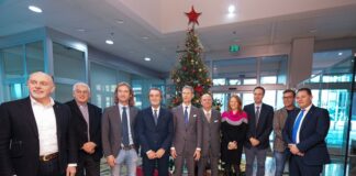 Natale, albero e presepe a Palazzo Pirelli