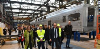 Trasferta a Reggio Calabria per i nuovi treni Caravaggio