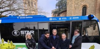 A Lodi primo bus full electric