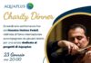 Aquaplus Charity Dinner giovedì 23 al Circolo Volta
