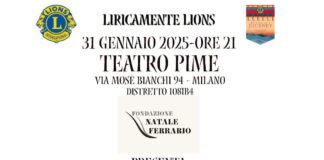 Liricamente Lions venerdì 31 al Teatro Pime