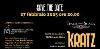 Fondazione per l’Infanzia Ronald McDonald torna alla Scala il 27 febbraio