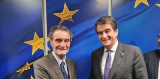 Missione Europa, Fontana a Bruxelles