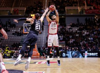 Coppa Italia, l’Olimpia parte alla grande, demolita la Virtus