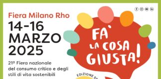 Fa’ la cosa giusta! dal 14 al 16 marzo a Fiera Milano Rho