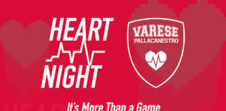 Pallacanestro Varese in campo per prevenire le malattie cardiovascolari