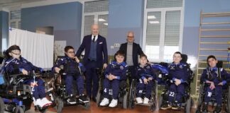 Inter, Marotta in visita al Centro NeMo