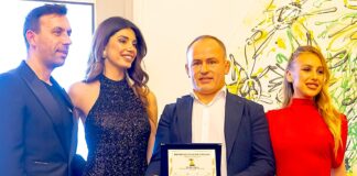 Premio Eccellenze d’Italia a Ylli Ujka per il progetto Philipp Plein Residence