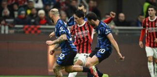 Derby, l’Inter riacciuffa il Milan nel recupero