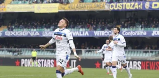 Atalanta forza 5, steso il Verona