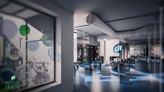 1_Cif Infinite House, curata da Massimiliano Locatelli, Cif Infinite+Clean Spray