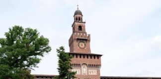 Principio di incendio al Castello Sforzesco