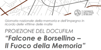 Falcone e Borsellino. Il fuoco della memoria, venerdì 21 in Statale