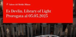 Milano Design Week, proroga Es Devlin. Library of Light al 5 maggio