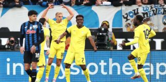 Atalanta sconfitta dalla Lazio