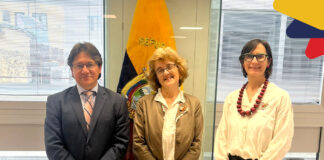 Ecuador, voto Presidenziali al seggio del Consolato