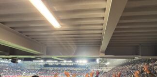 I pazienti del San Donato allo stadio di Bergamo