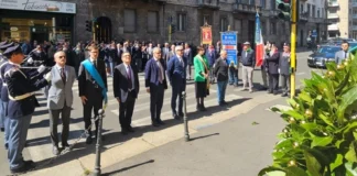 Commemorati Commissario Calabresi e vittime via Fatebenefratelli