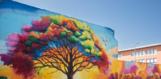 L’Albero della Vita, murale al Cas di Progetto Arca