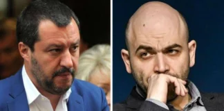 Salvini: ho dato la mano a Saviano e mi ha detto vergognati, è un maleducato