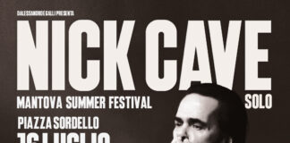 Nick Cave live a Mantova mercoledì 16