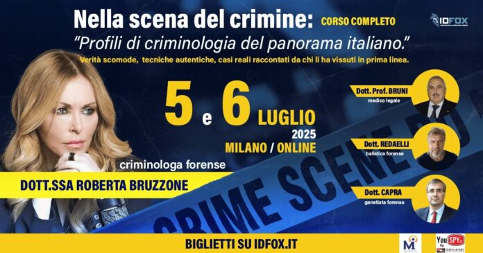Nella scena del crimine: profili di criminologia del panorama italiano