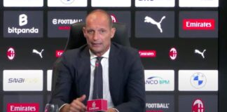 Si raduna il Milan, Allegri: obiettivo zona Champions