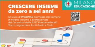 Crescere insieme da zero a sei anni, ciclo di 4 webinar