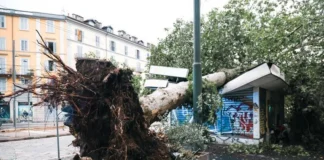 Maltempo, donna intrappolata in auto, salvata dalla Polizia nel comasco