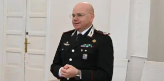 Sicurezza, si congeda il comandante dei Carabinieri Generale Solazzo