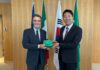 Governatore Seoul in visita a Palazzo Lombardia