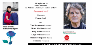 La Milanesiana, Fausto Leali in concerto venerdì 11 a Gatteo a Mare