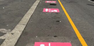 Mobilità, arrivano i primi stalli rosa