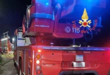 Incendio in Corso Monforte, evacuato stabile