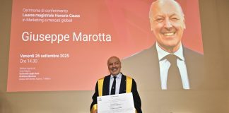 Bicocca, la Laurea Honoris Causa a Marotta