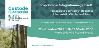 Biodiversità nascosta, sabato 27 al Parco della Villa Reale di Monza