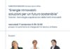 Rinnovabili, corso PoliMi per giornalisti mercoledì 17